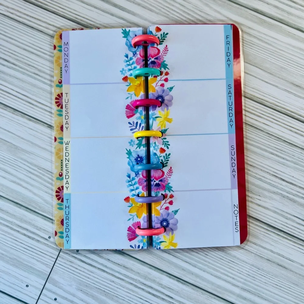 Happy planner skinny mini size weekly layout Disney Princess Snow White